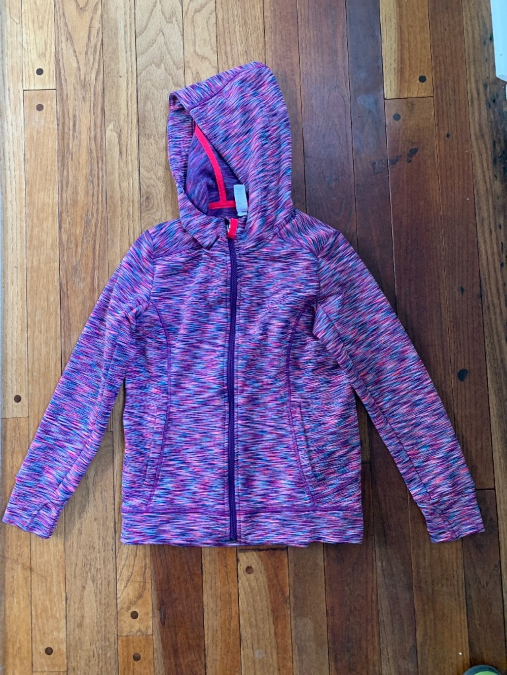 Athleta zip up sweatshirt, big kids size large/size 12